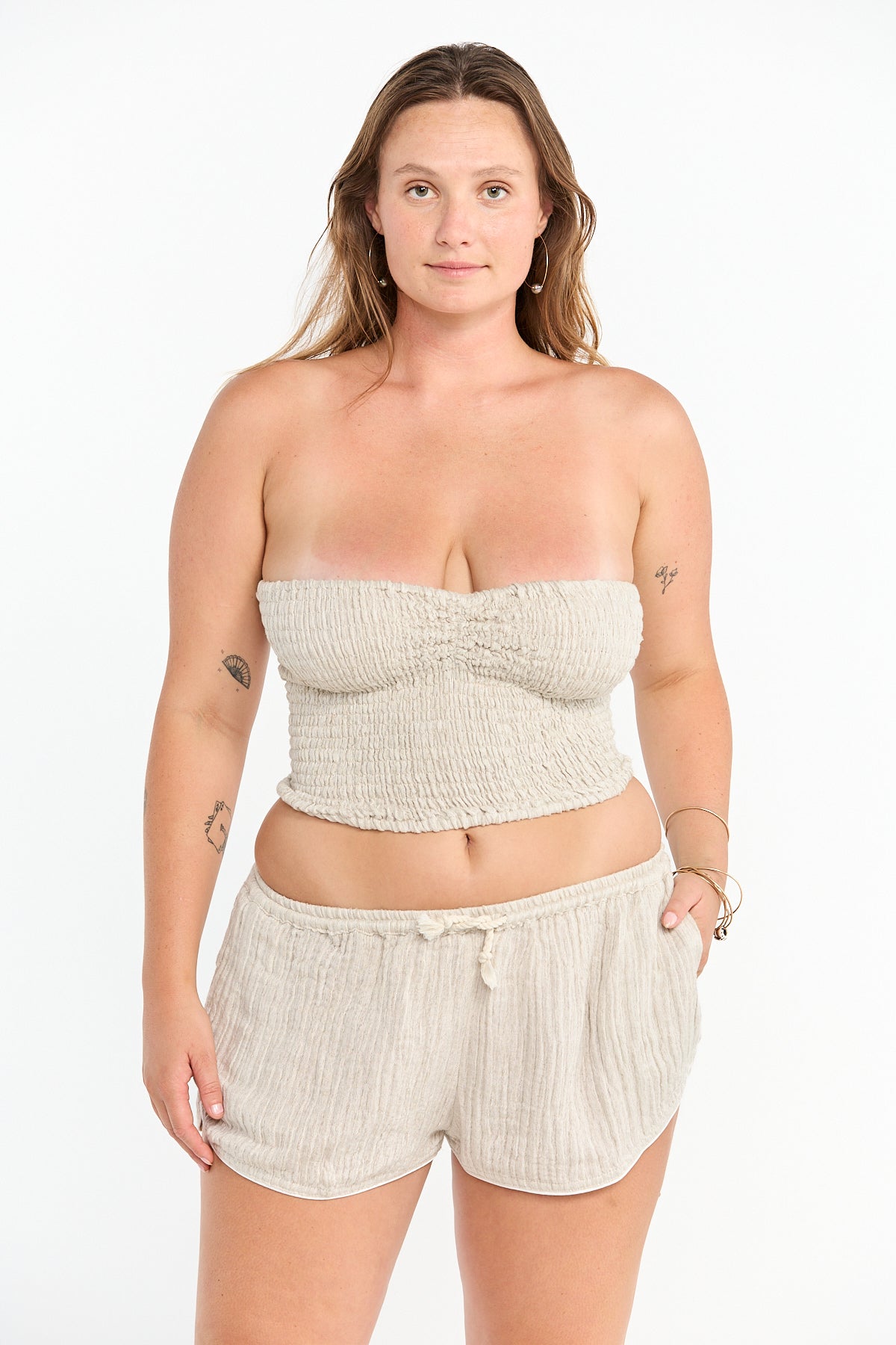 Namika Tube Top - Linen