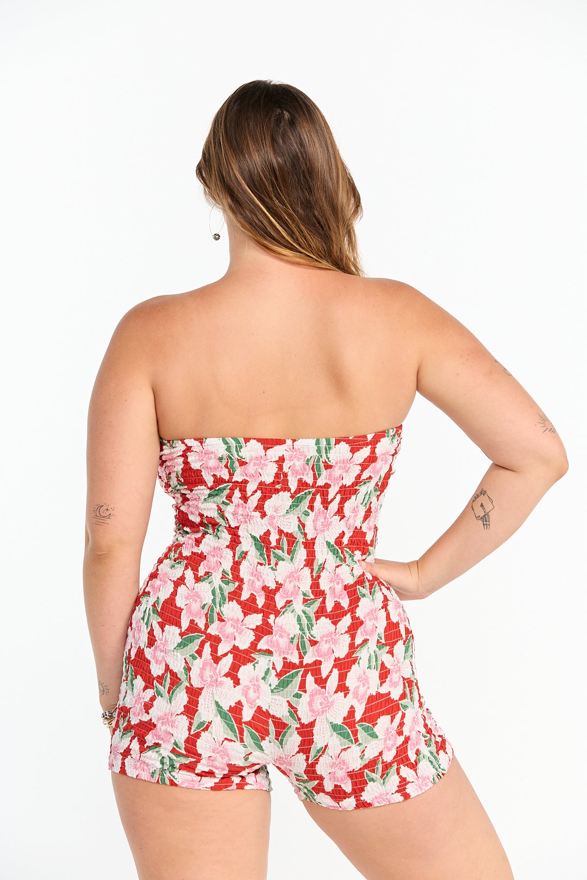 Serena Romper - Vintage Orchid