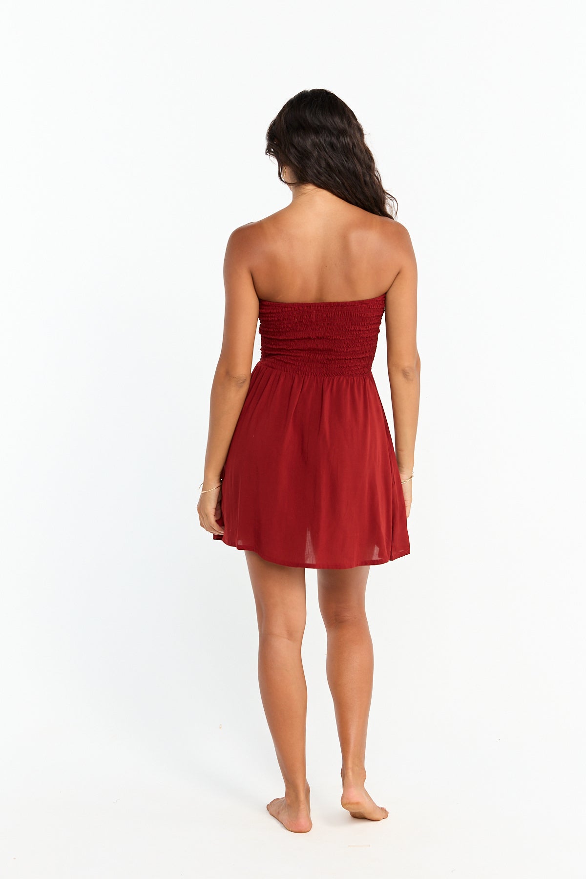 Caitie Mini Dress - Lychee