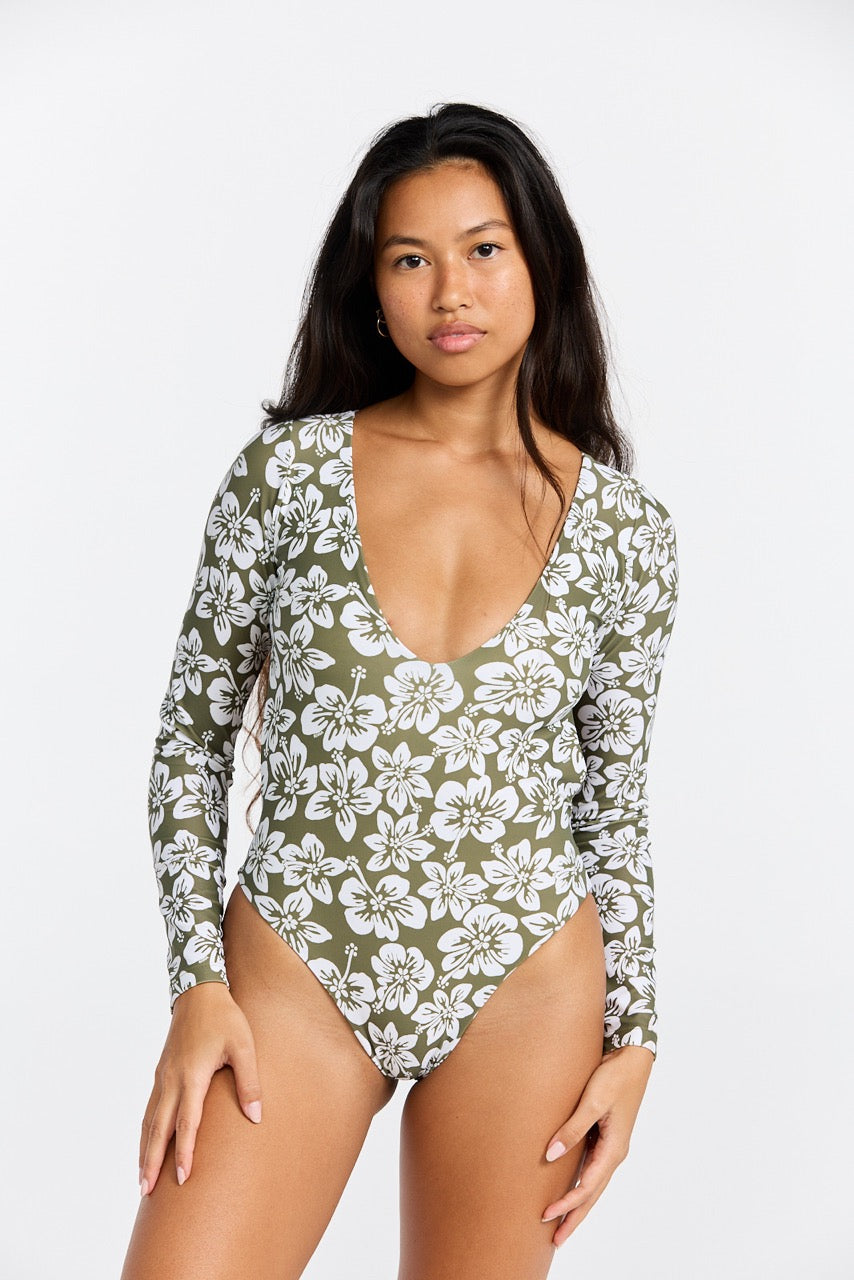 Kialoa One Piece - Green Batik