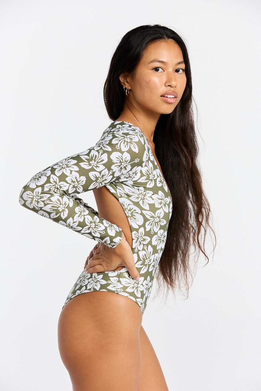 Kialoa One Piece - Green Batik