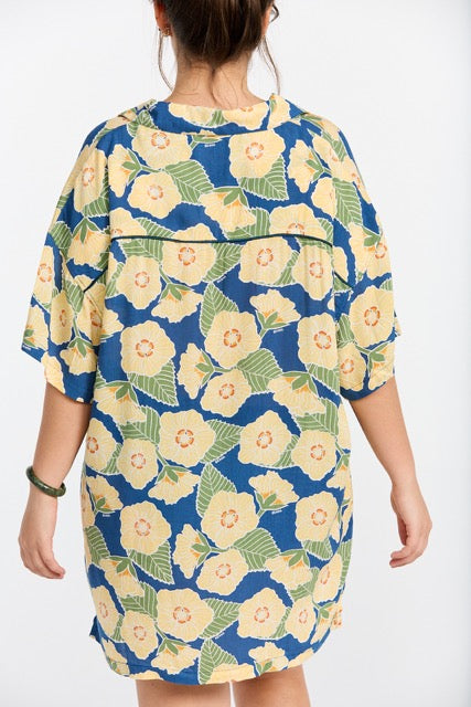 Aloha Shirt Dress - Ilima