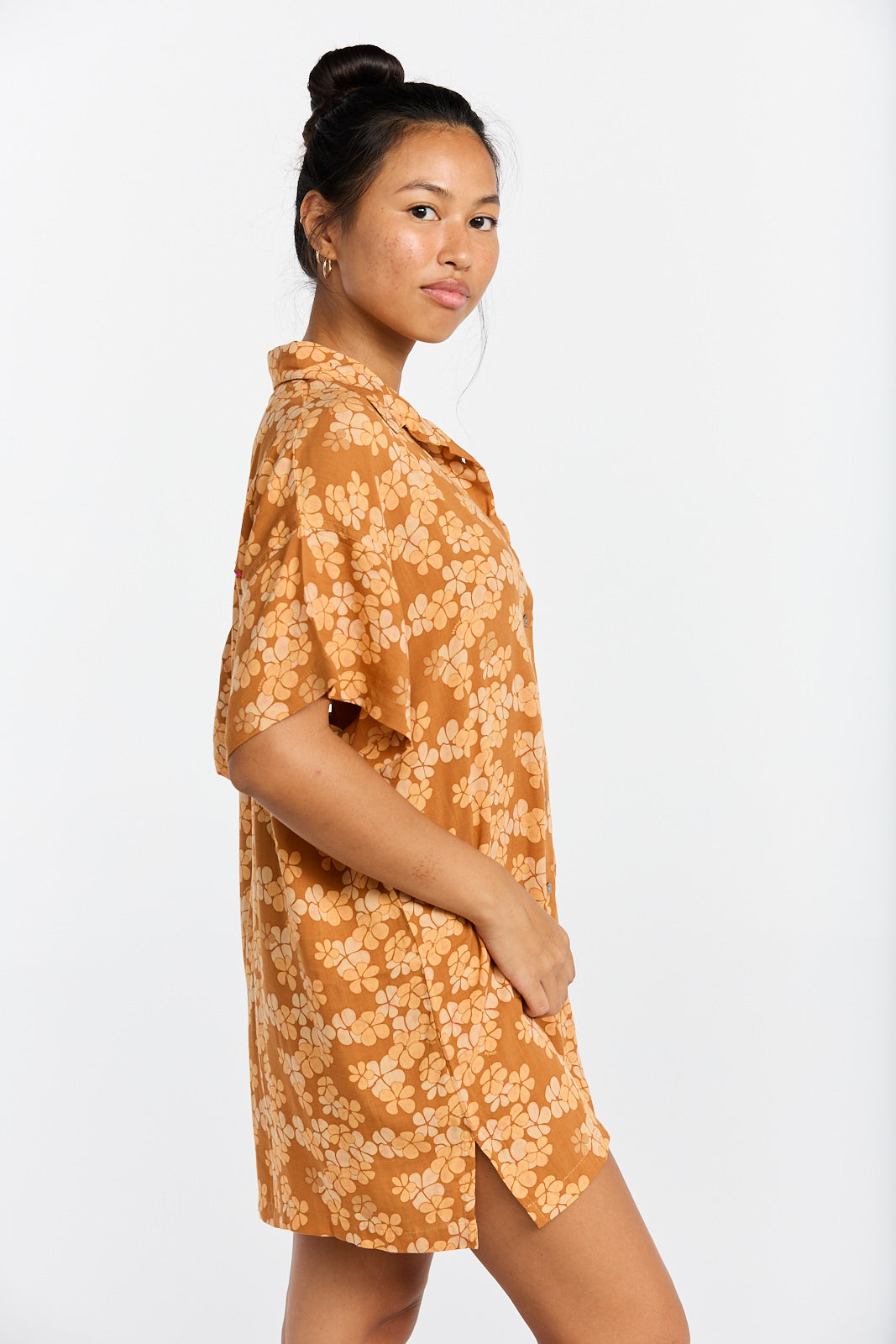 Aloha Shirt Dress - Lei