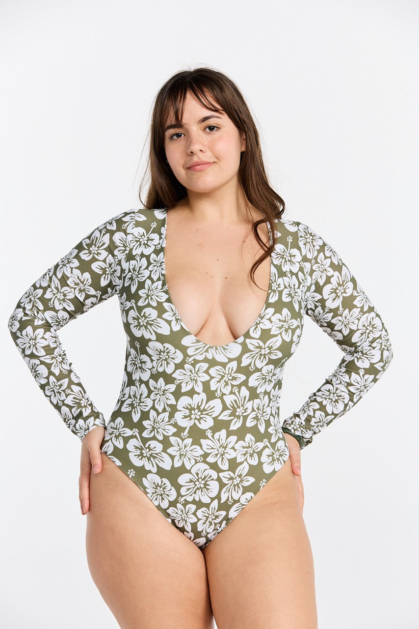 Kialoa One Piece - Green Batik