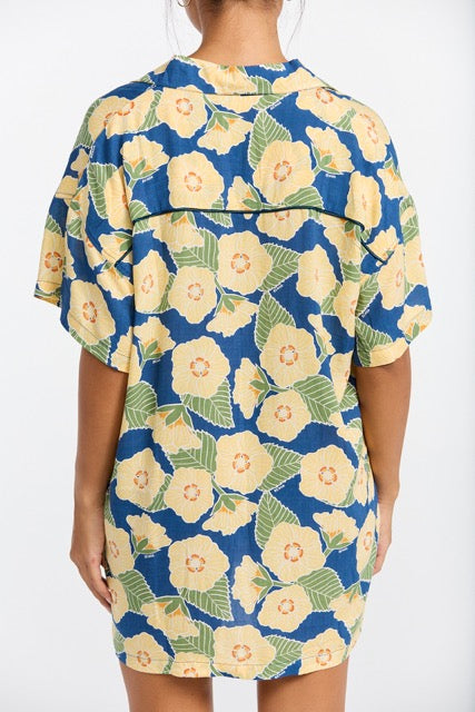 Aloha Shirt Dress - Ilima