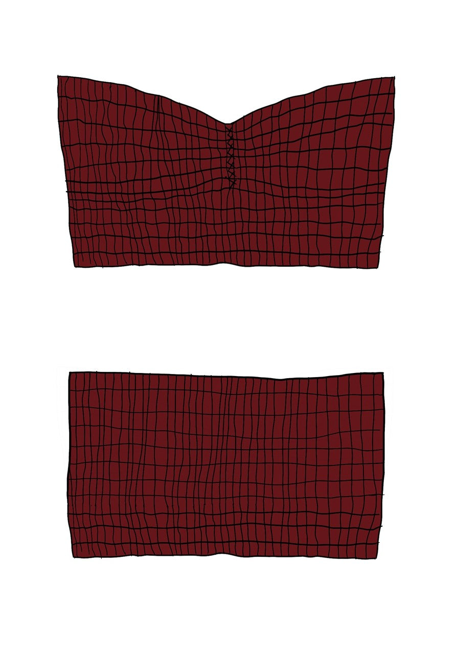 Namika Tube Top - Lychee