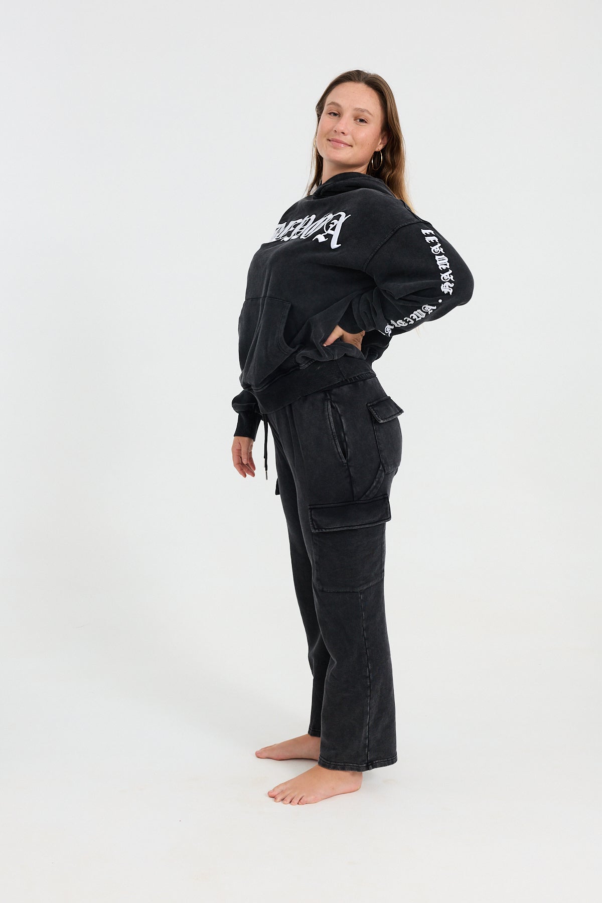 Embroidered Sweat Pants