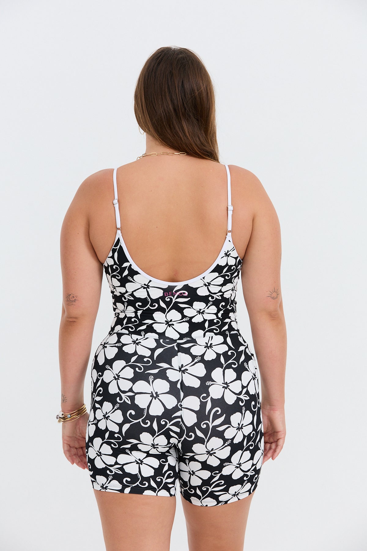 5" Active Romper - Pupukea Black