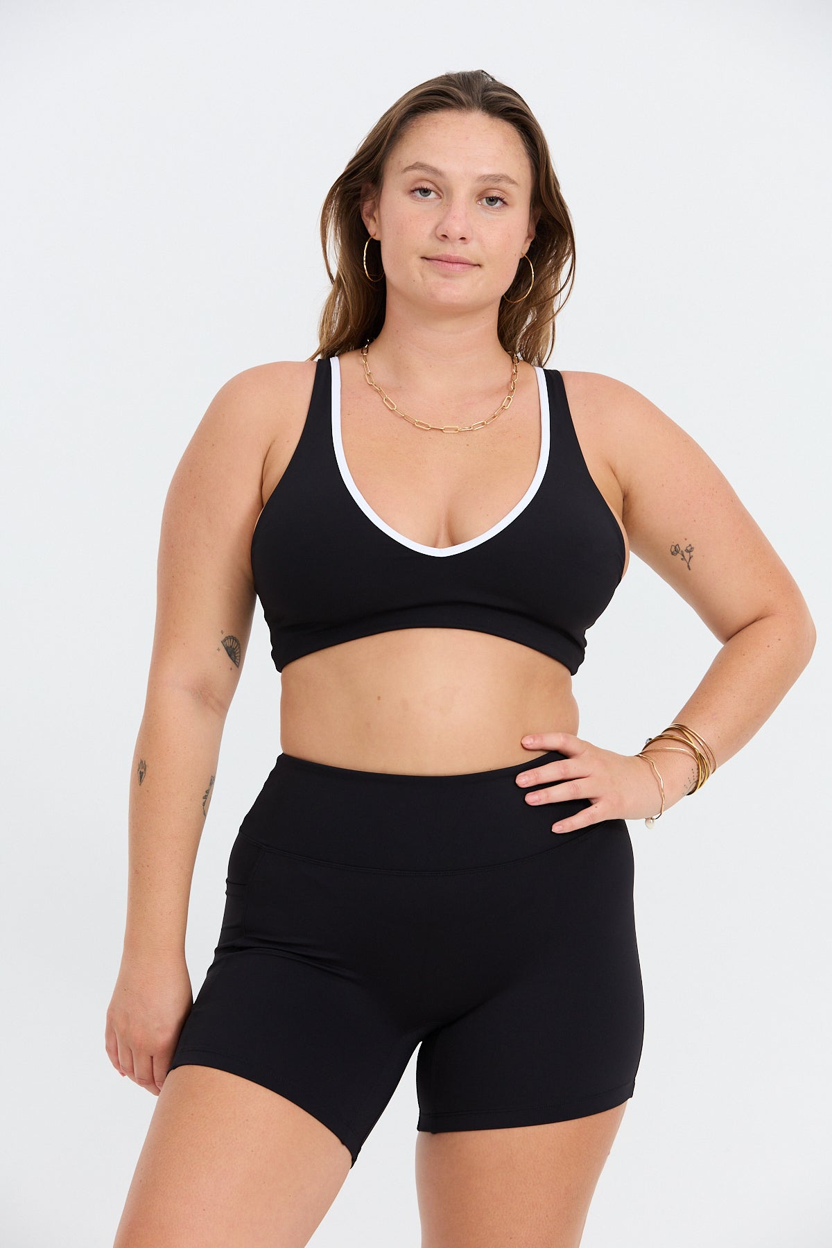 Sophia Sports Bra - Black