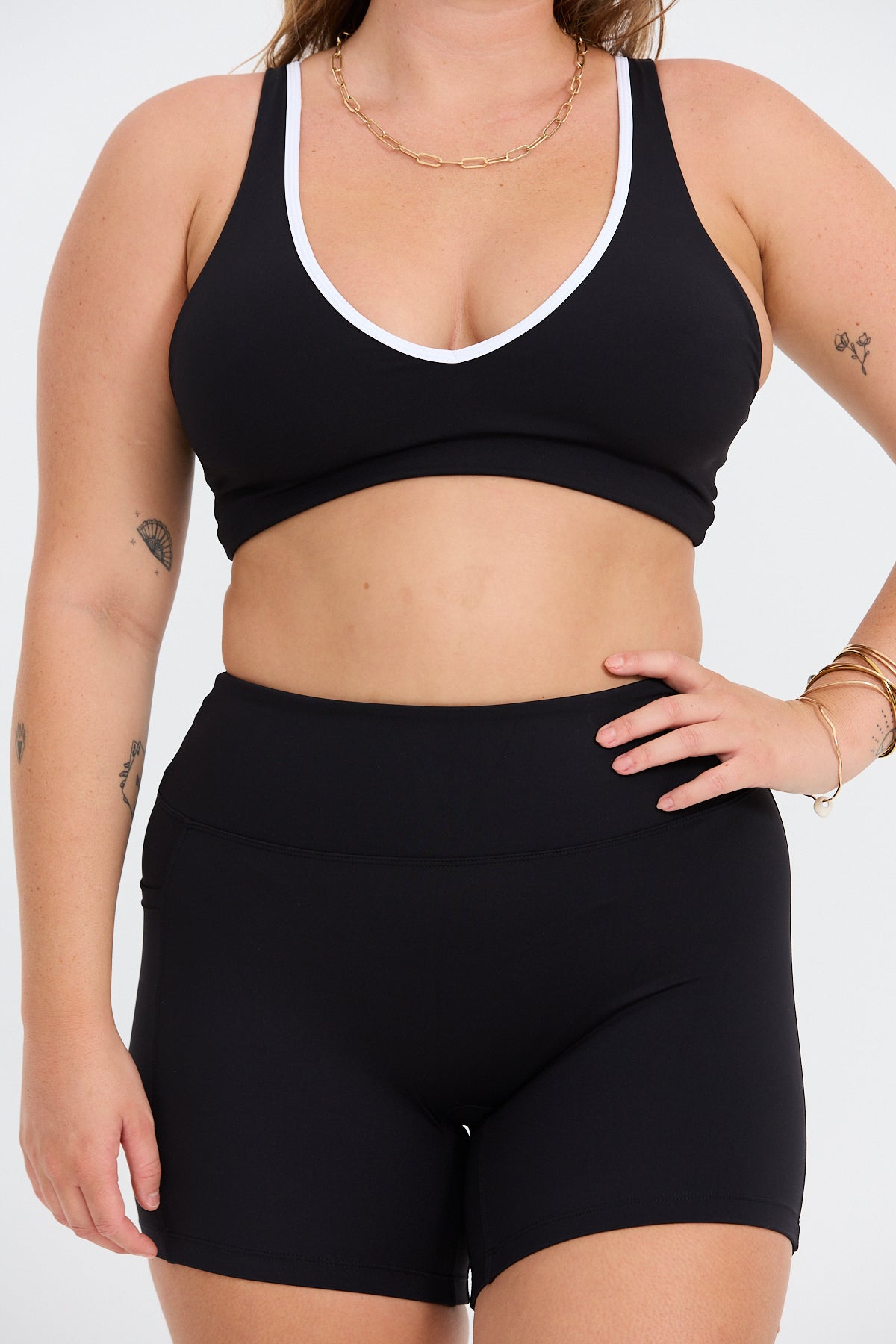 Sophia Sports Bra - Black