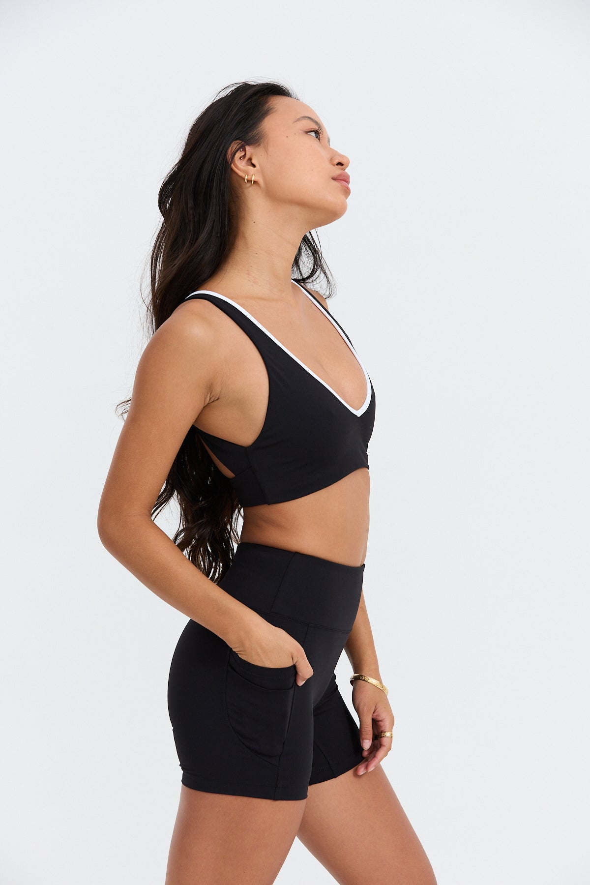 Sophia Sports Bra - Black