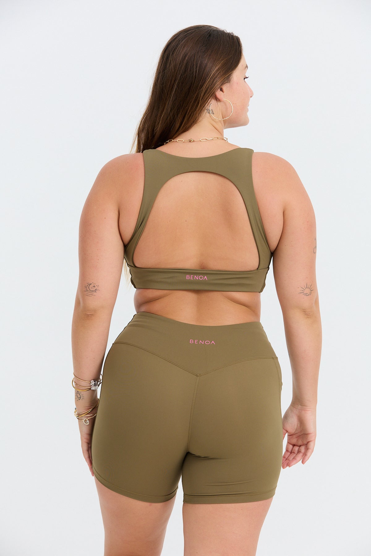 Sophia Sports Bra - Khaki