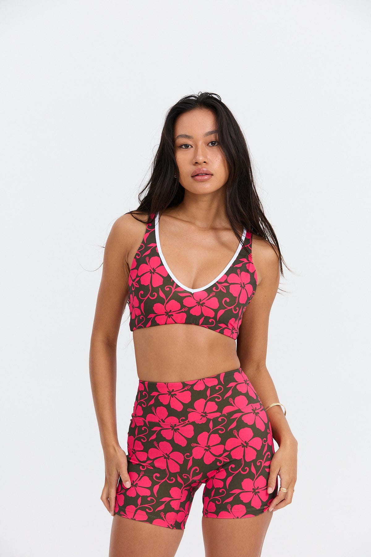 Sophia Sports Bra - Pupukea Pink