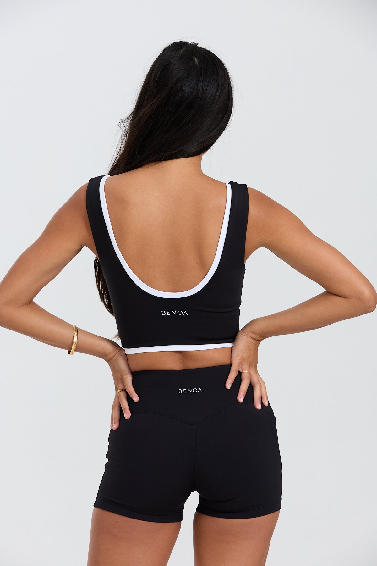 Layered Active Tank - Black