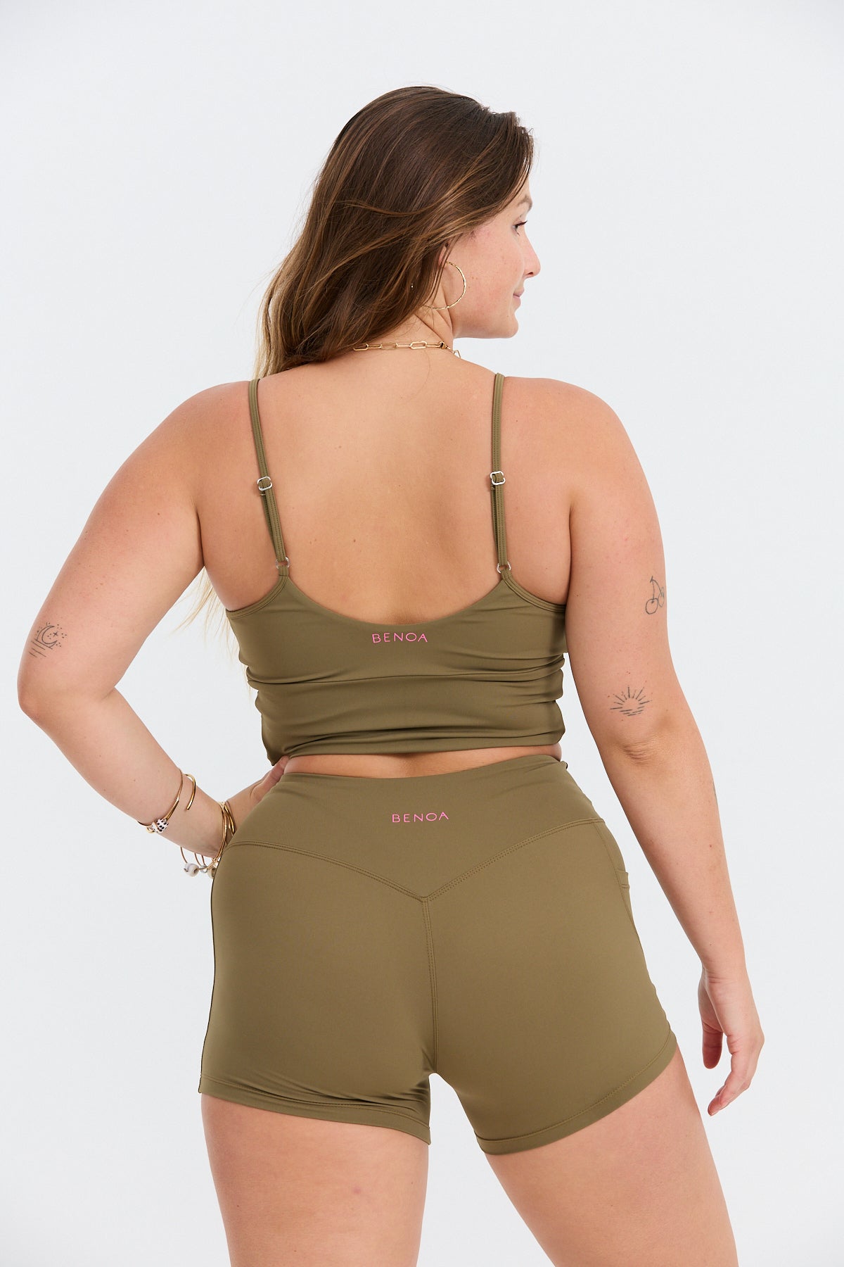 2.5" Booty Short - Khaki