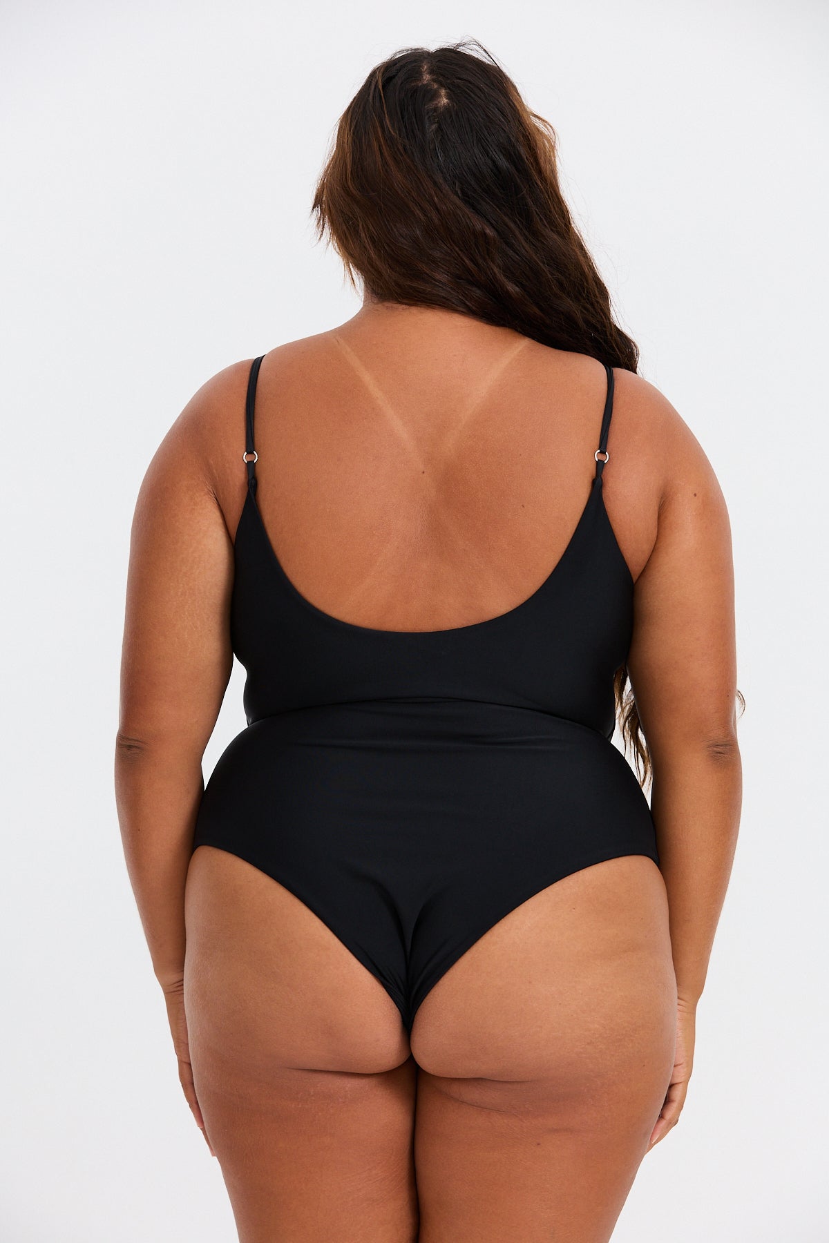 Makenna Curve One Piece - Black