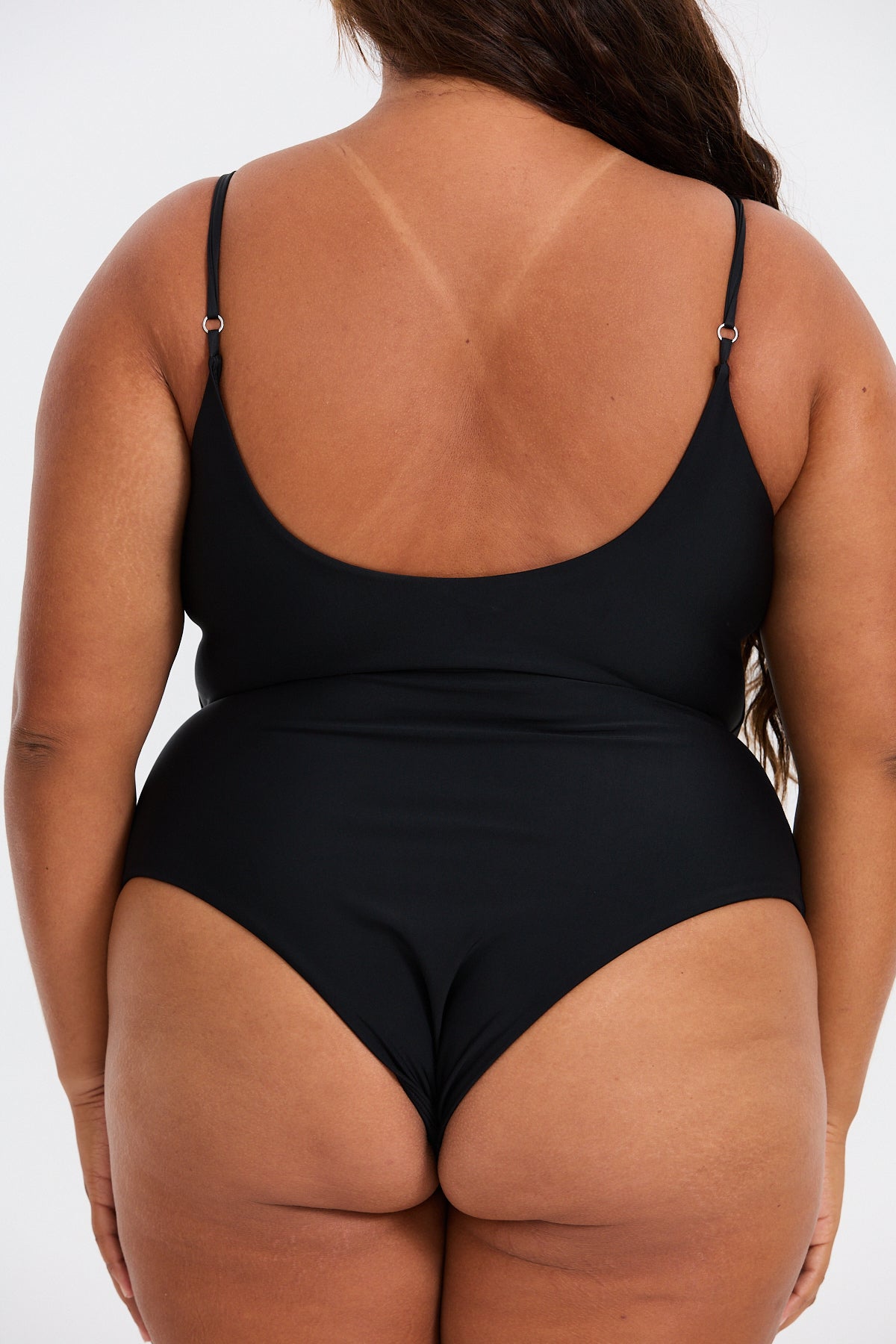 Makenna Curve One Piece - Black