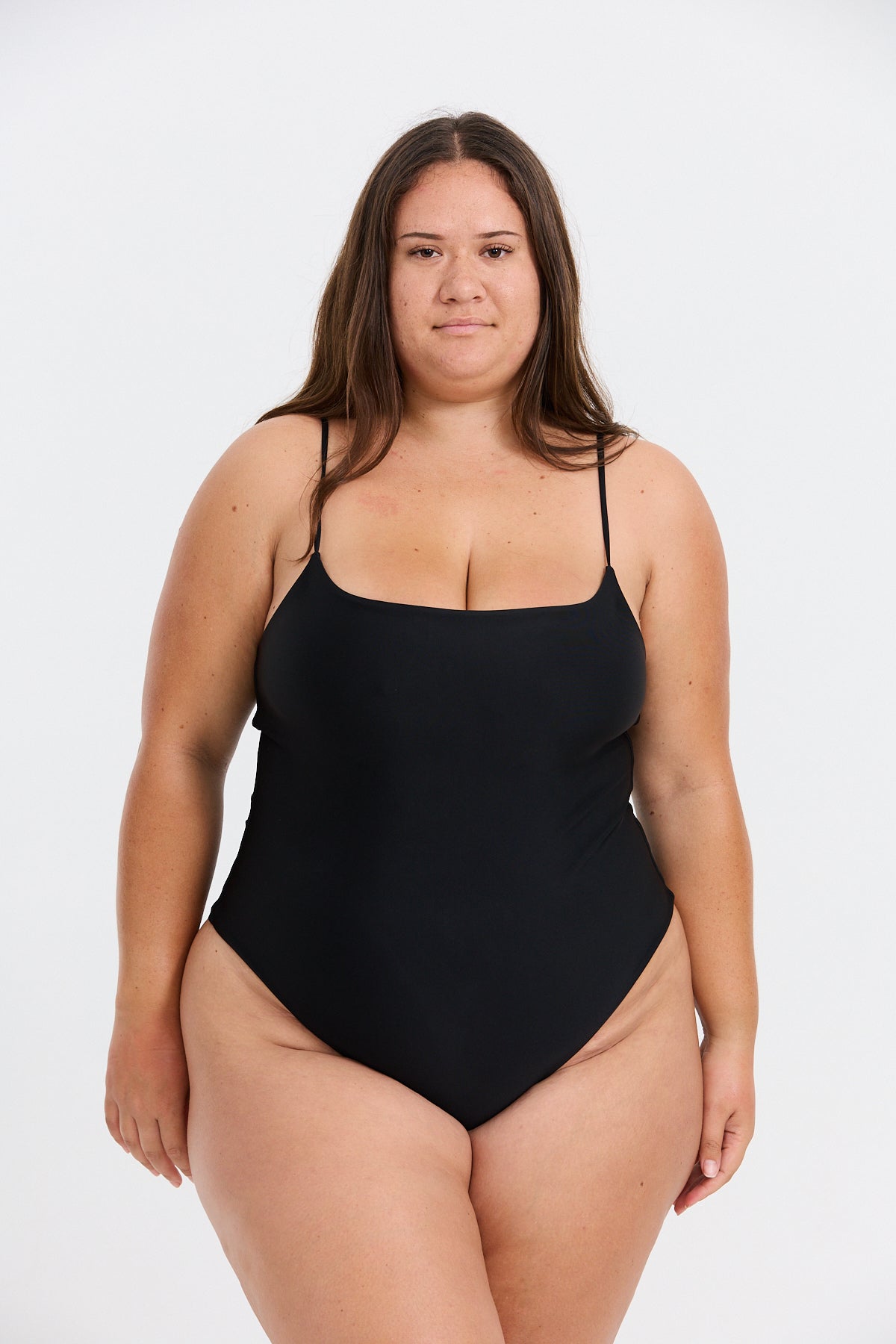 Makenna Curve One Piece - Black