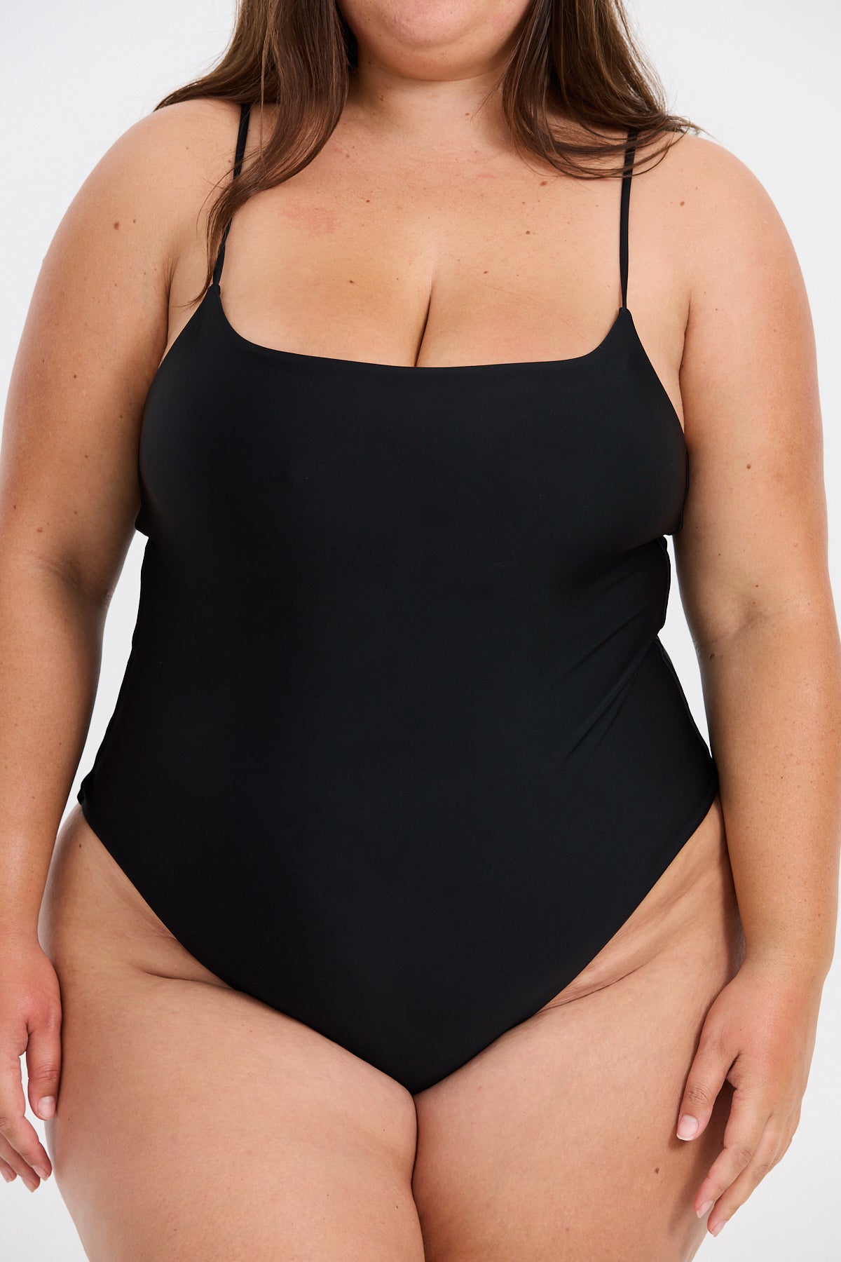 Makenna Curve One Piece - Black