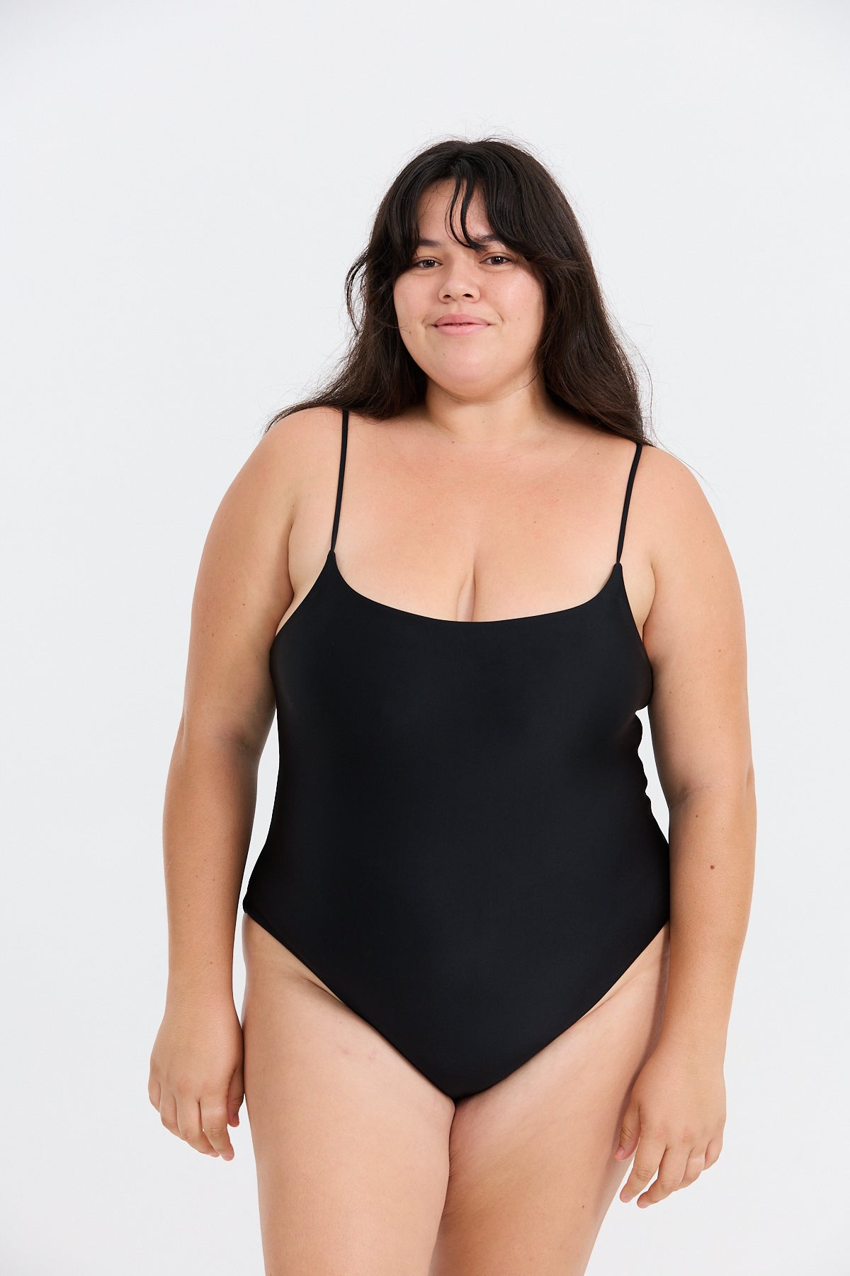 Makenna Curve One Piece - Black