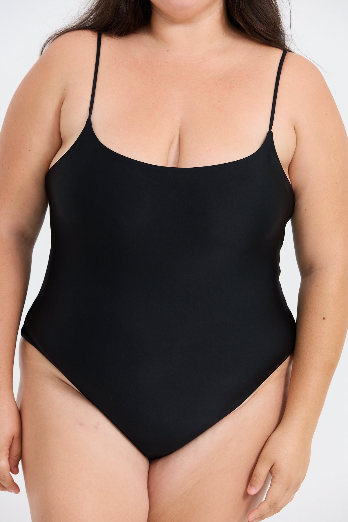 Makenna Curve One Piece - Black