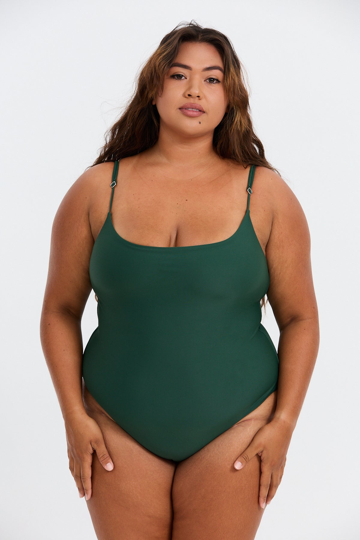 Makenna Curve One Piece - Fern