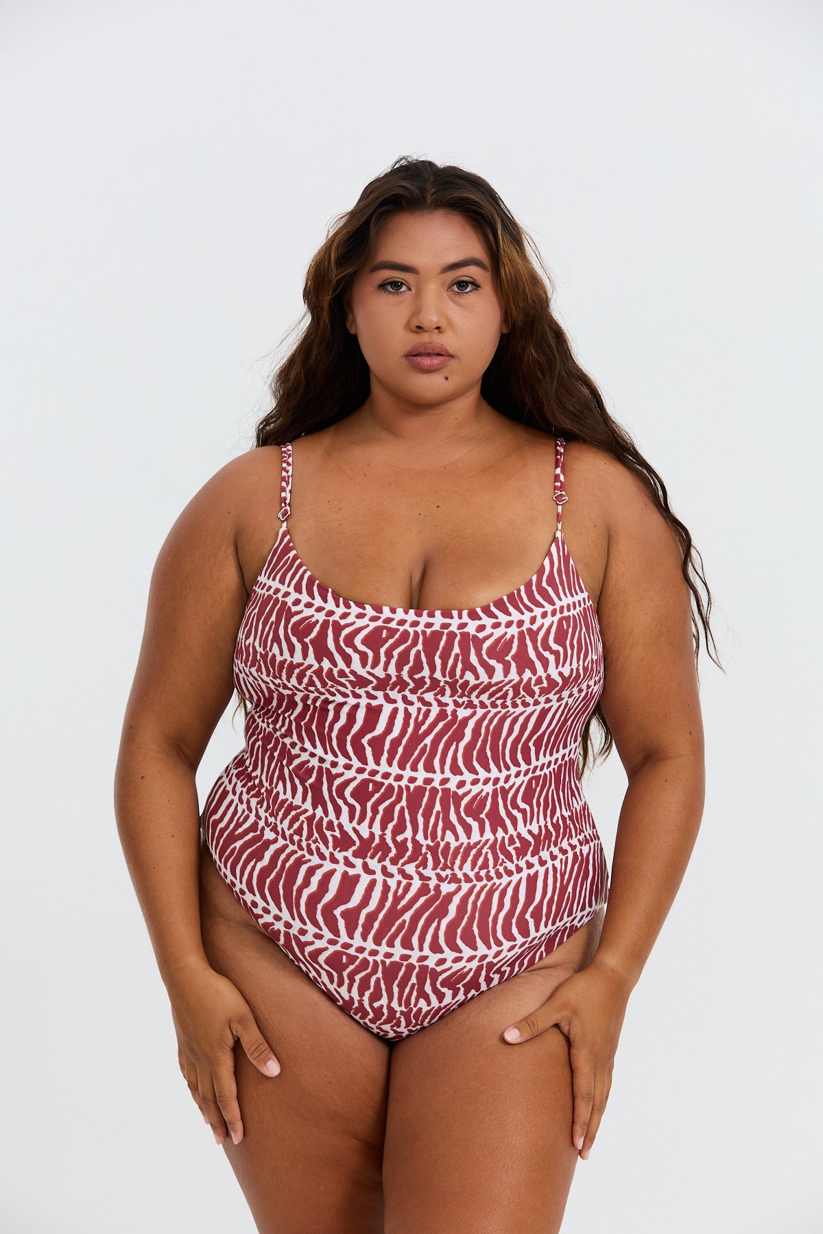 Makenna Curve One Piece - Miter