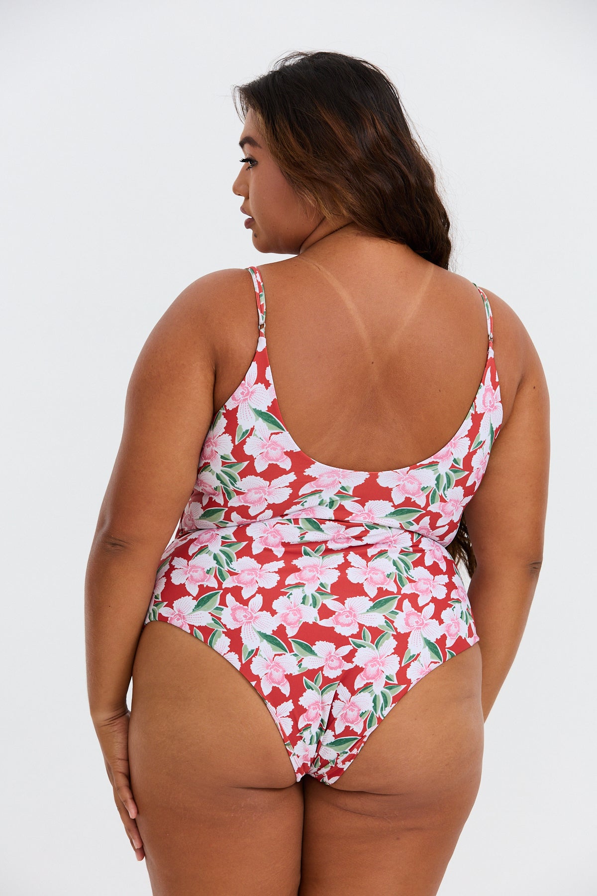 Makenna Curve One Piece - Vintage Orchid