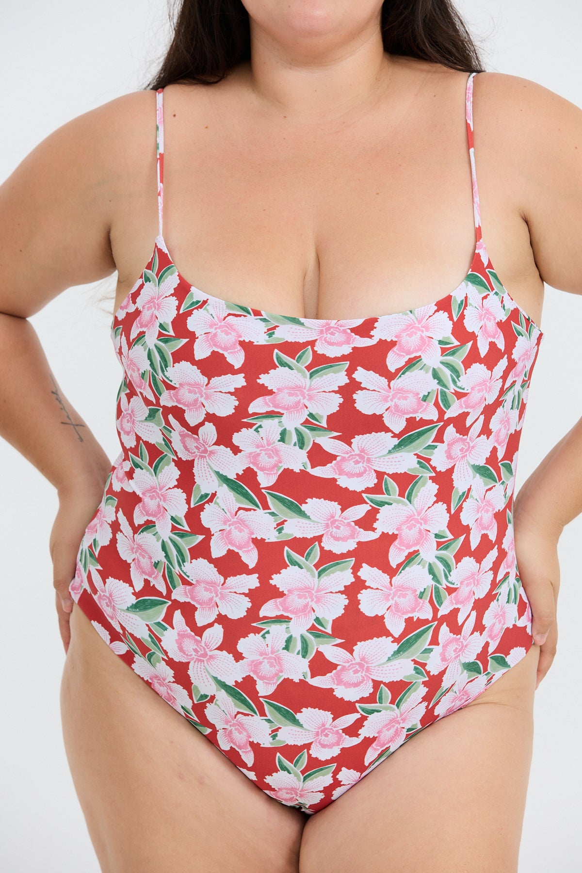 Makenna Curve One Piece - Vintage Orchid