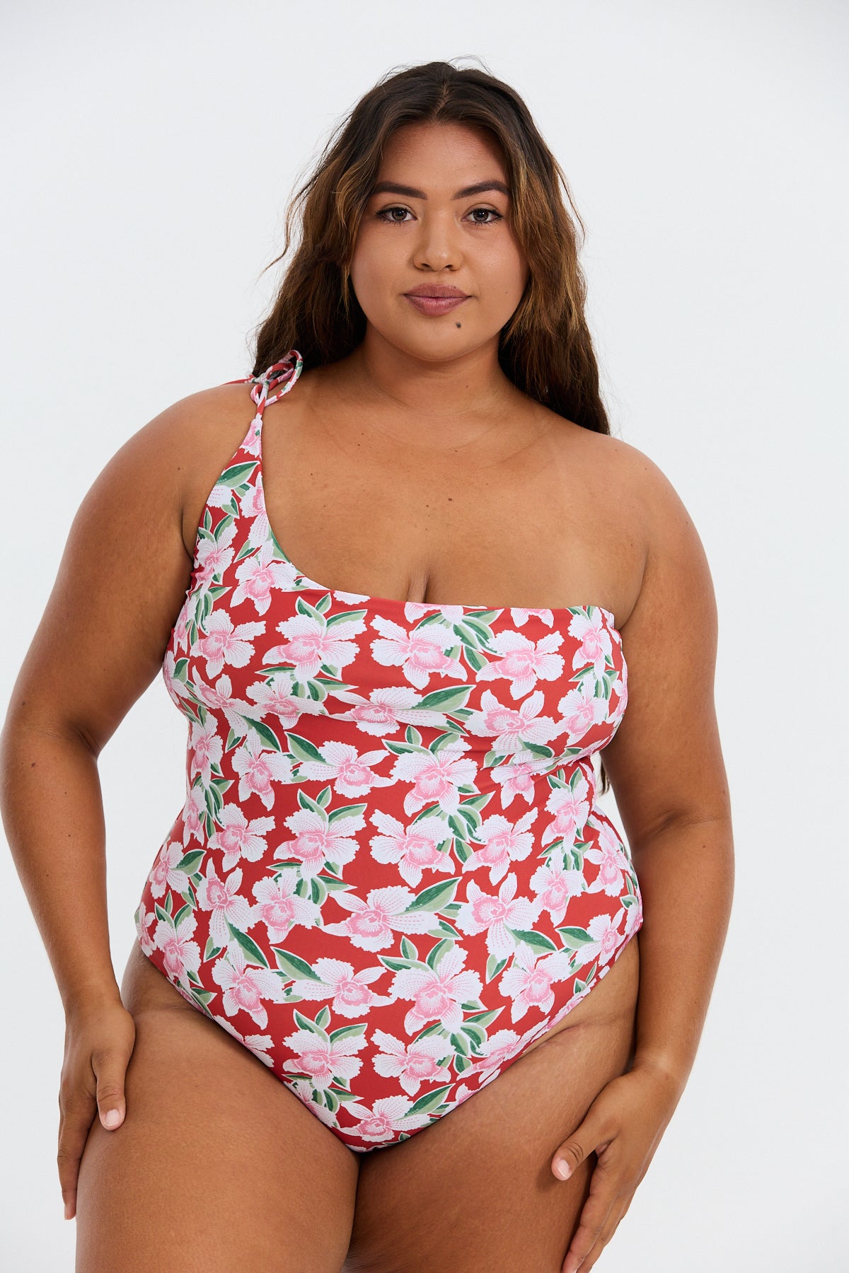 Makaio Curve One Piece - Vintage Orchid