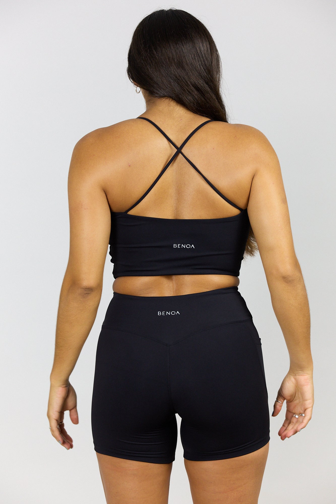 Cross-Back Active Tank - Black