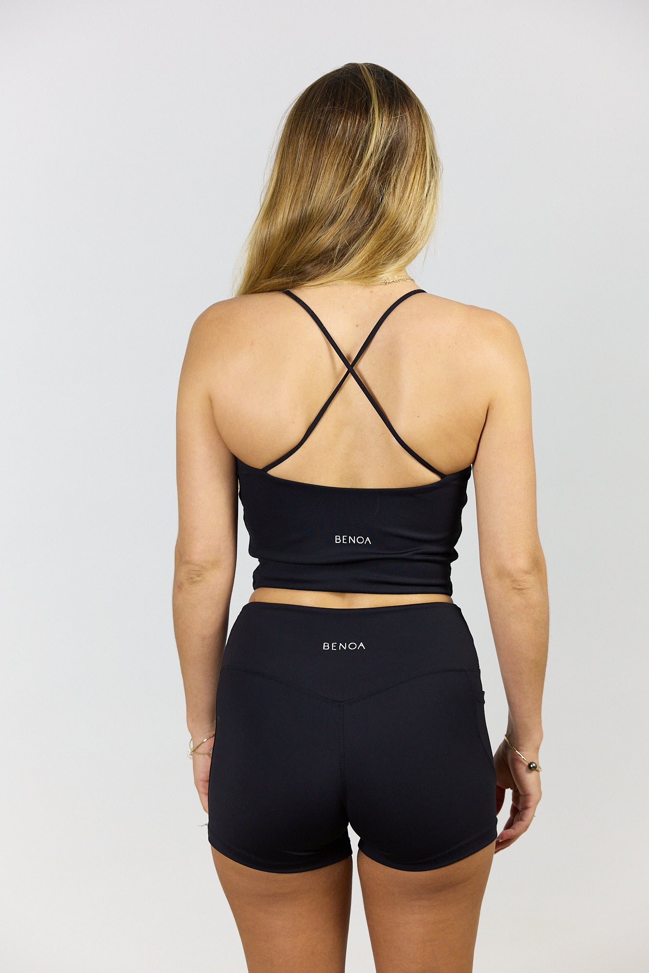 Cross-Back Active Tank - Black