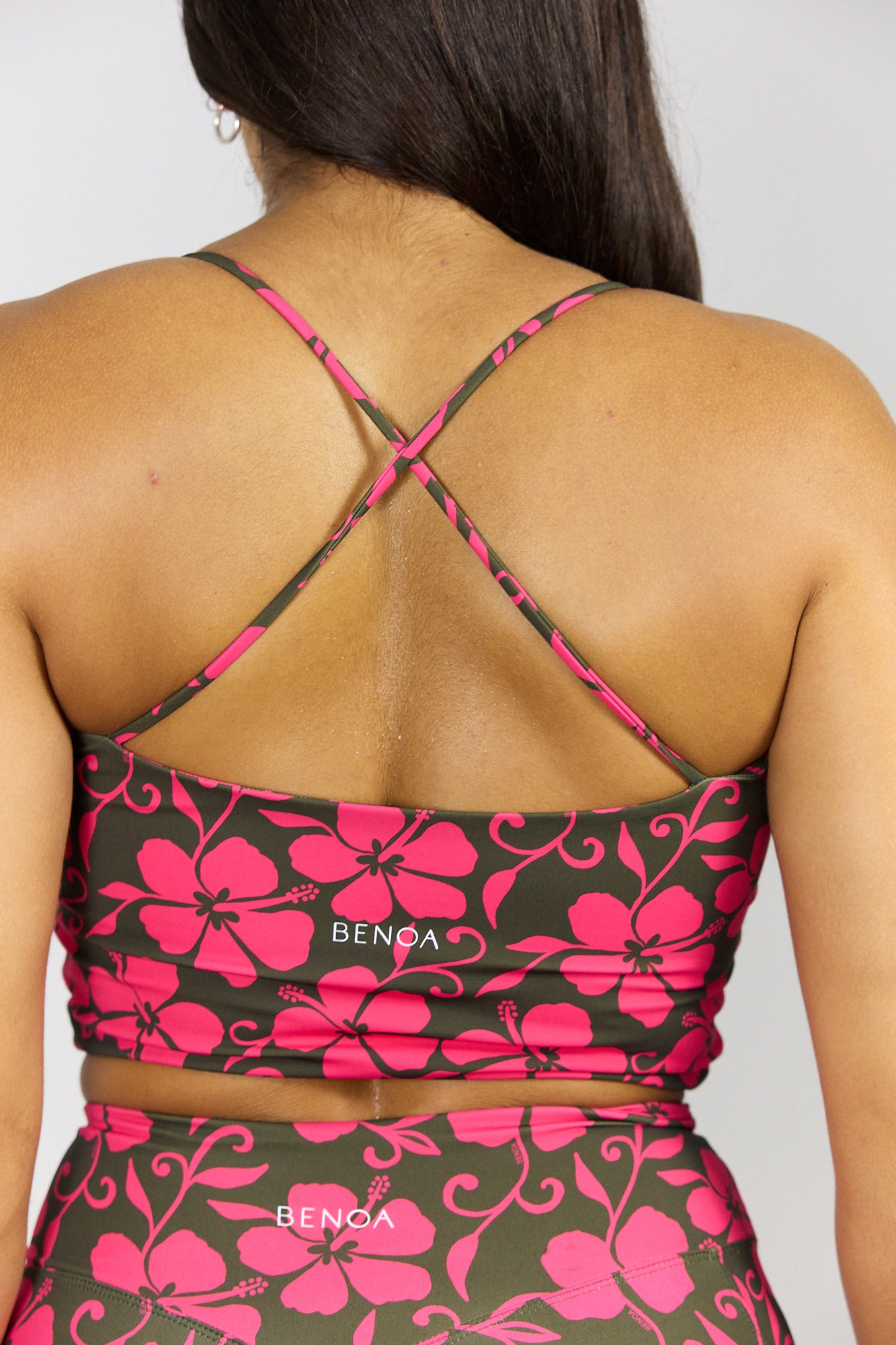 Cross-Back Active Tank - Pupukea Pink