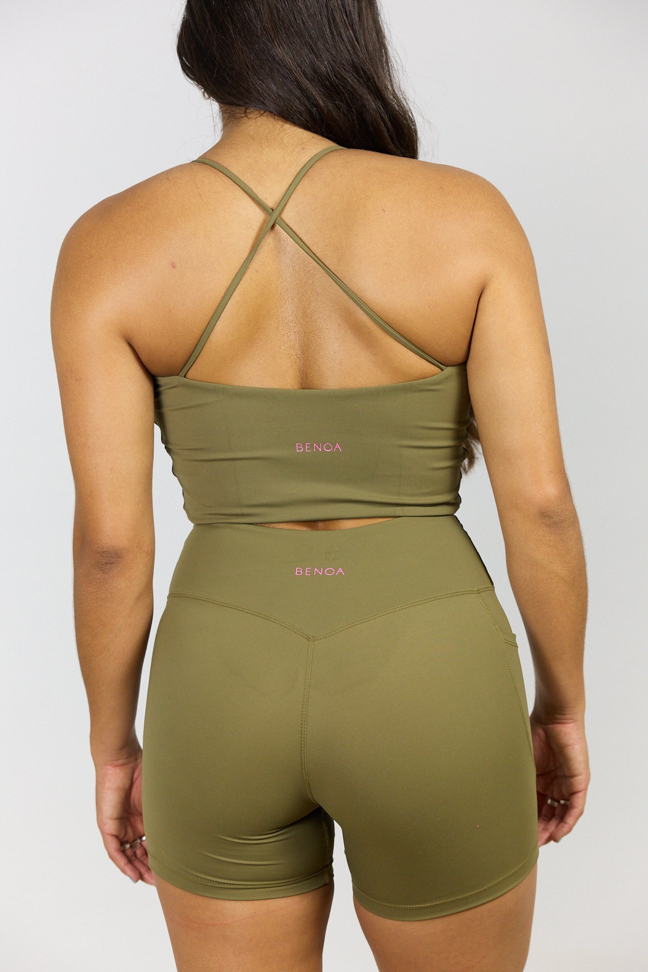 Cross-Back Active Tank - Khaki